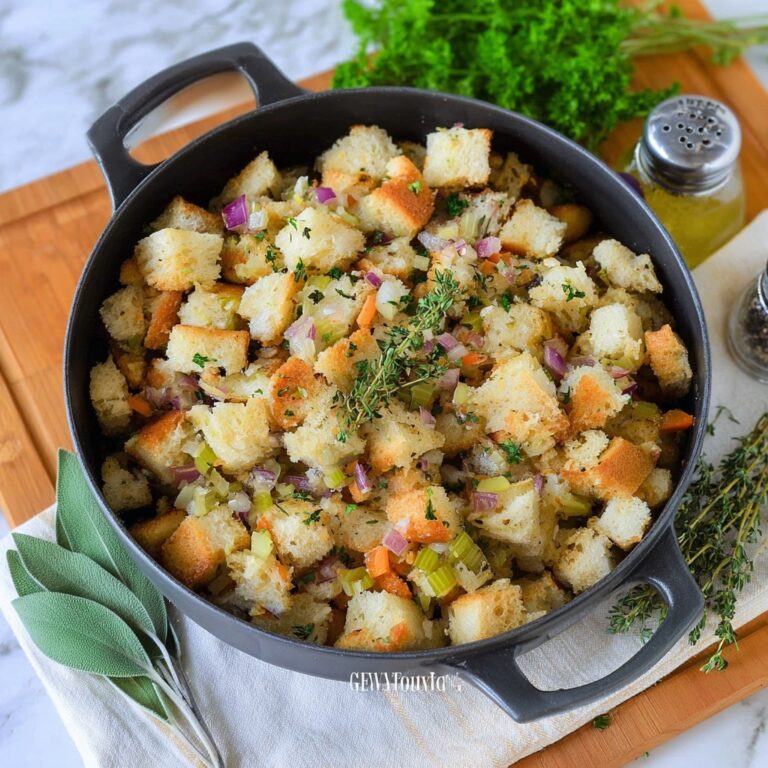 Homemade Stovetop Stuffing Recipe
