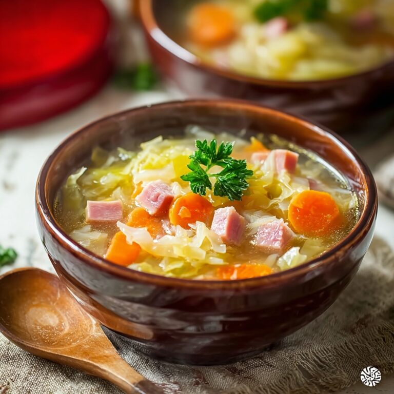 Hearty Ham and Cabbage Soup Recipe