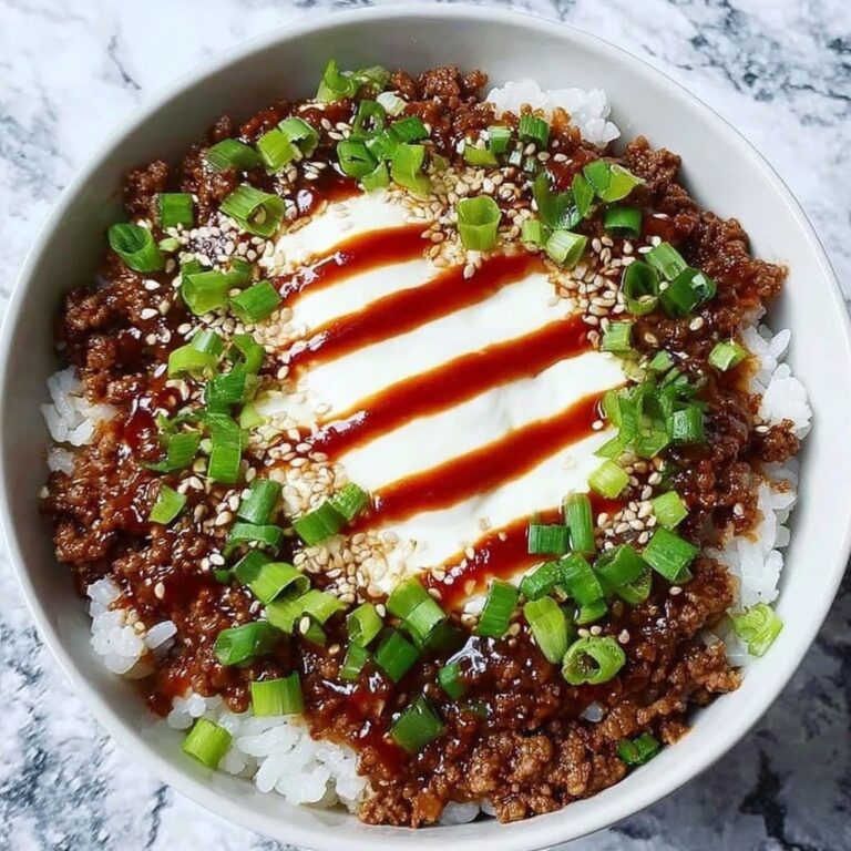 Ground Beef Hot Honey Bowl Recipe
