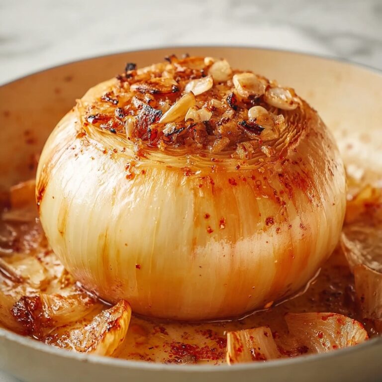 Sweet Onion Boil with Garlic, Paprika, and Parsley Recipe
