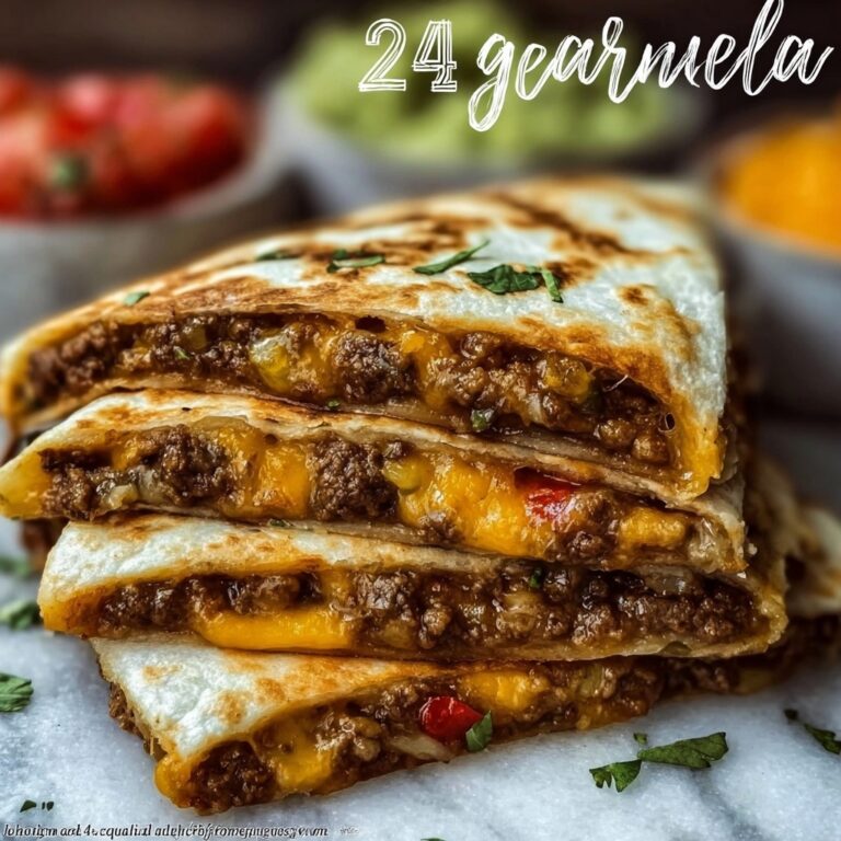 Smashburger Quesadillas Recipe