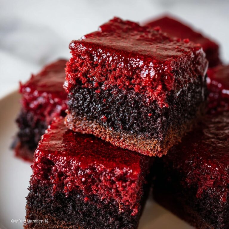 Red Velvet Brownies Recipe
