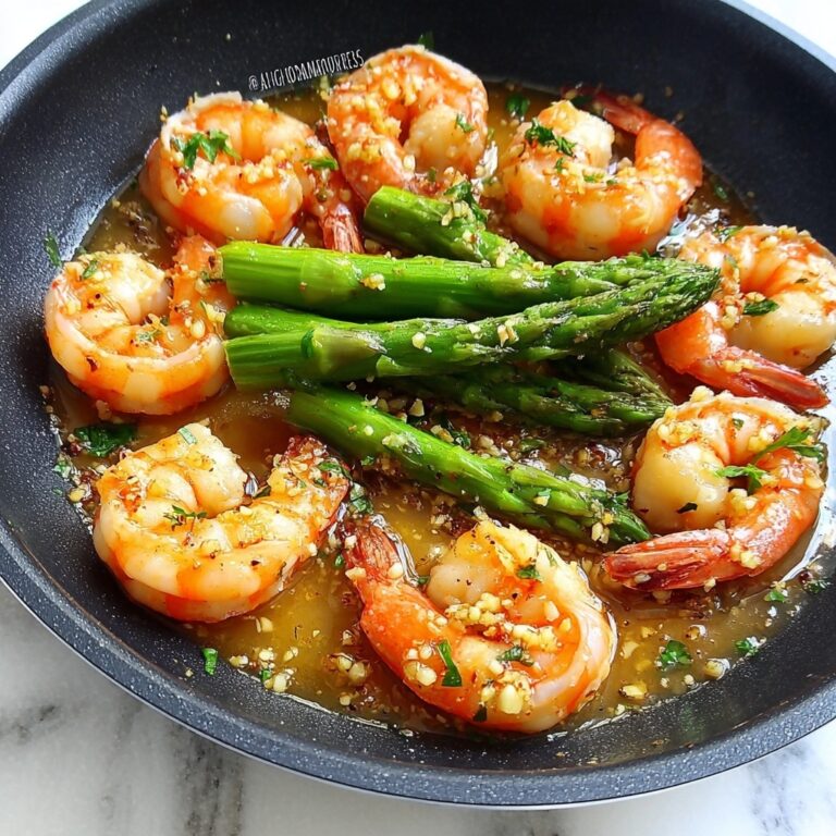 Garlic Butter Shrimp and Asparagus for 15-Min Meals Recipe