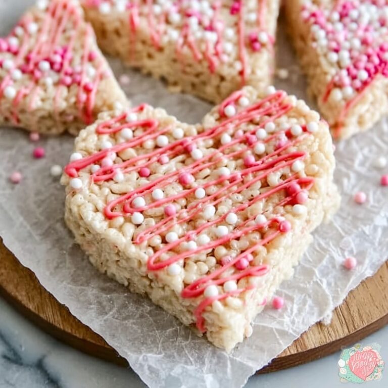 Valentine’s Day Rice Krispie Treats Recipe