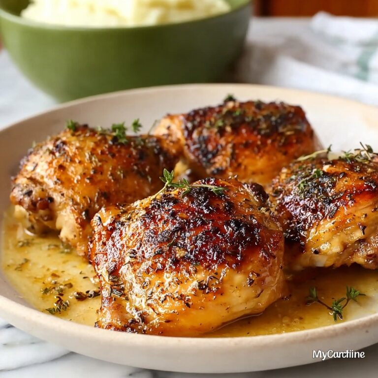 Easy Instant Pot Chicken Thighs Recipe