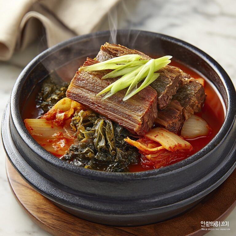 Hearty Korean Beef Soup: Ultimate Cozy Winter Dinner Delight Recipe