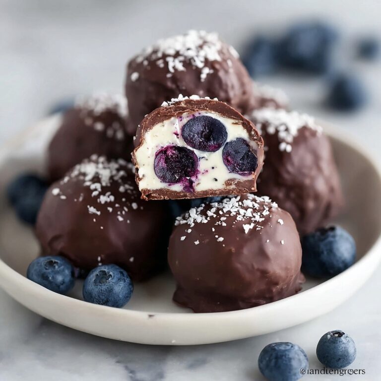 Wholesome Frozen Blueberry Yogurt Clusters Recipe