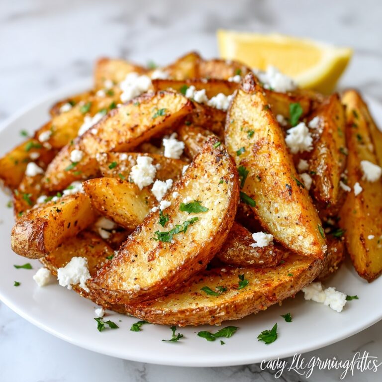 Greek Potato Wedges: Ultimate Crispy Recipe in 40 Minutes Recipe