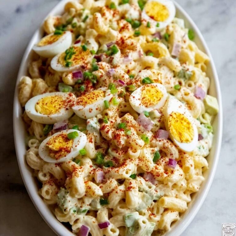 Deviled Egg Macaroni Pasta Salad: Creamy, Tangy Bliss Recipe