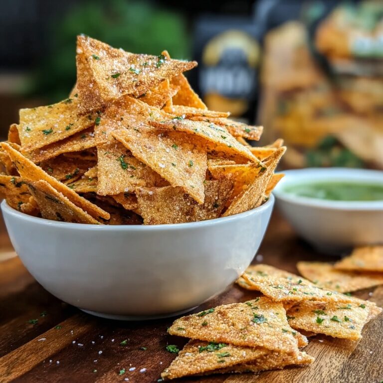 Homemade Tortilla Chips Recipe