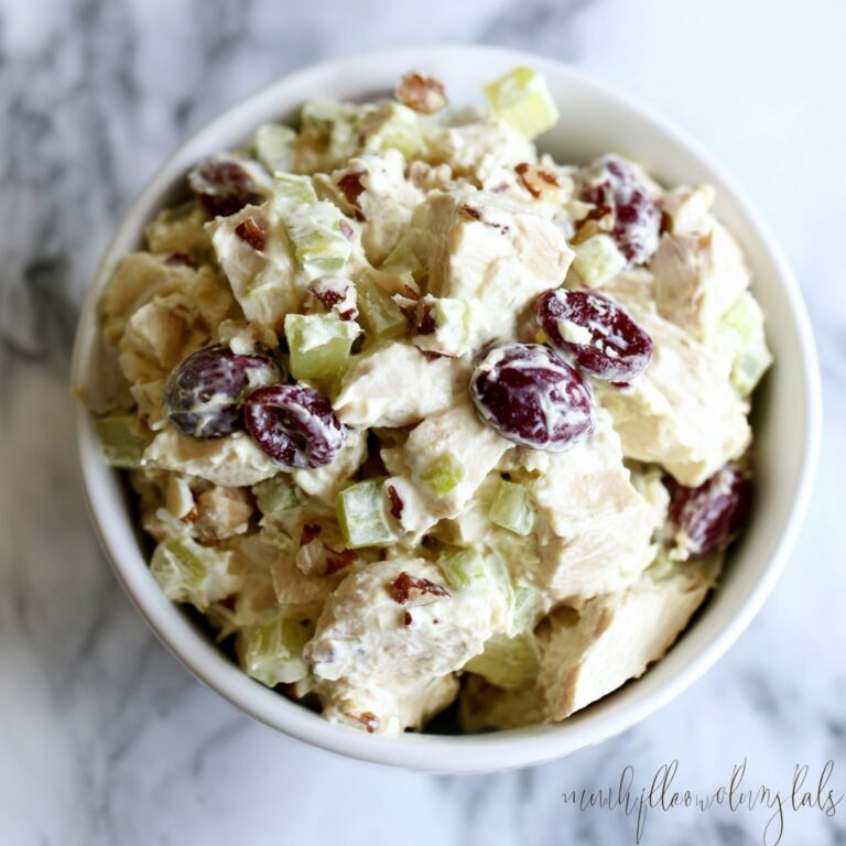 Low Carb Blackberry Cottage Cheese Chicken Salad Recipe