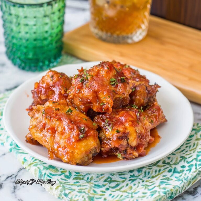 Crockpot Honey Chipotle Chicken Wings Recipe