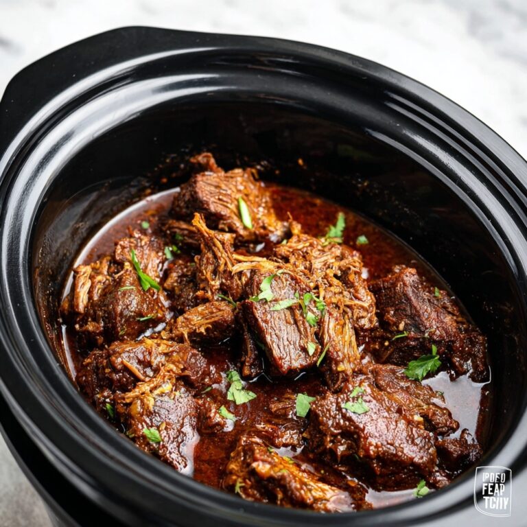 Slow Cooker 4-Ingredient Holiday BBQ Pork Recipe