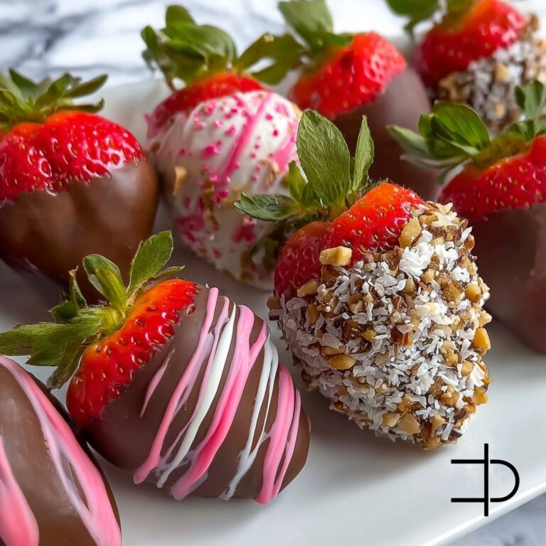 Decadent Chocolate Covered Strawberries Recipe