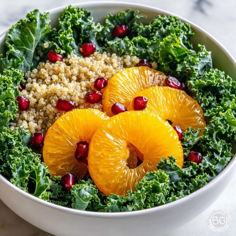 Citrus Infused Quinoa Salad with Oranges and Kale Recipe
