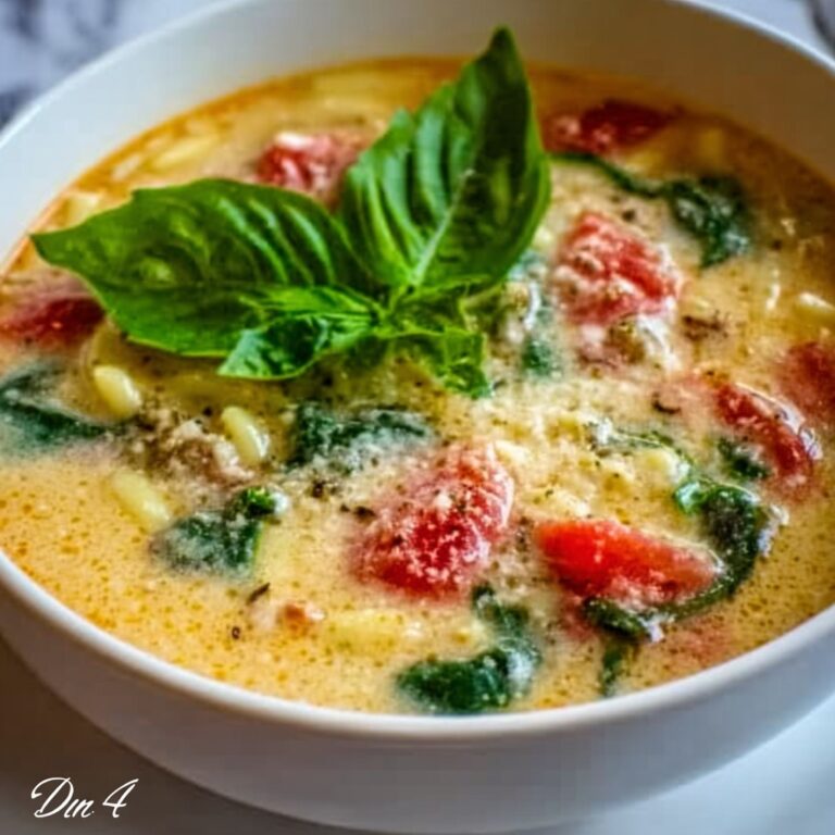 Delicious Parmesan Beef Sausage Ditalini Soup Recipe