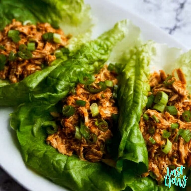 Instant Pot Chicken Lettuce Wraps Recipe